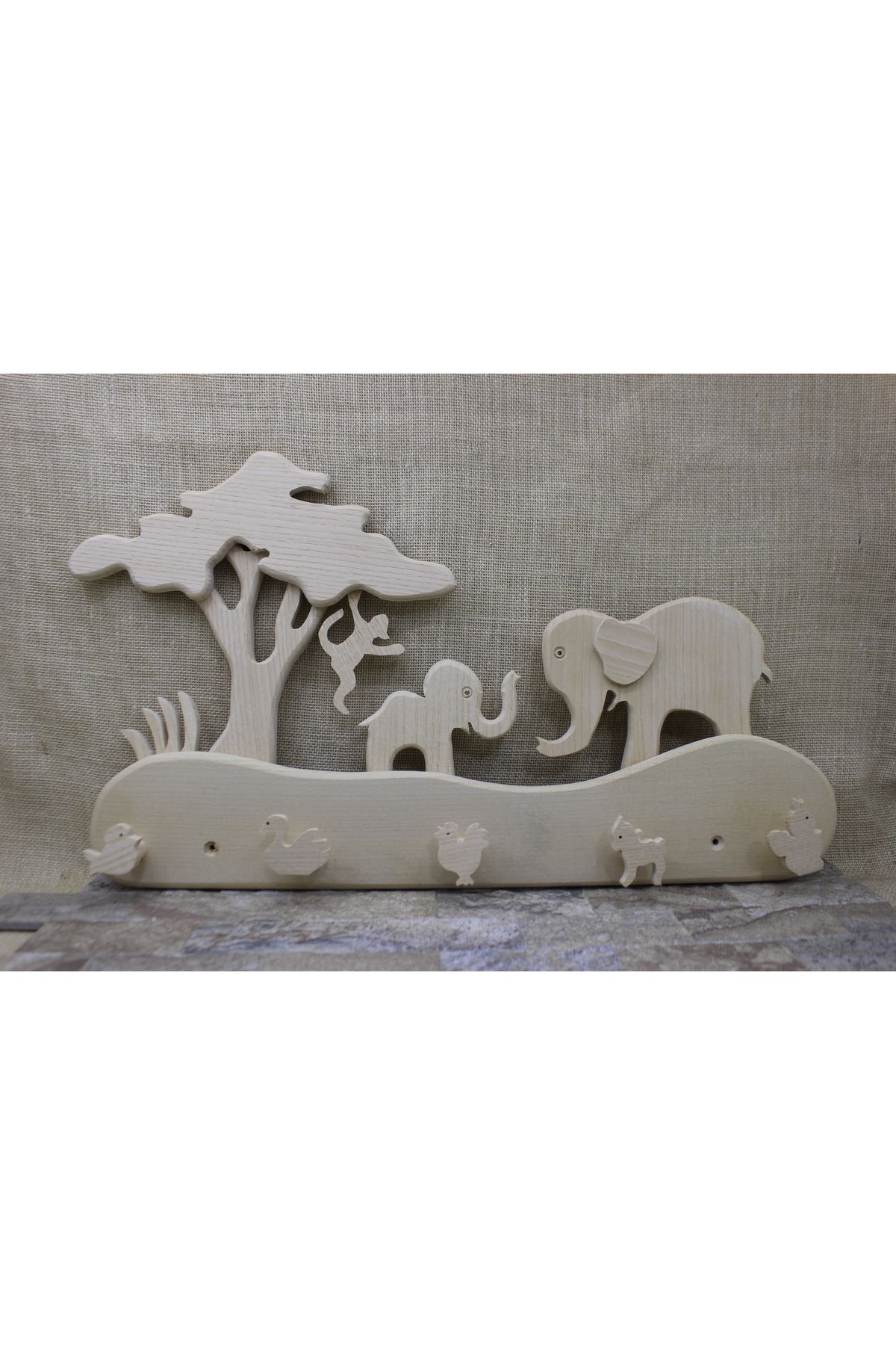 Çocuk Odası Hayvanlar Askılık