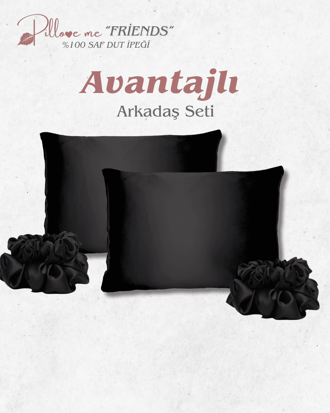 Avantajlı arkadaş seti siyah