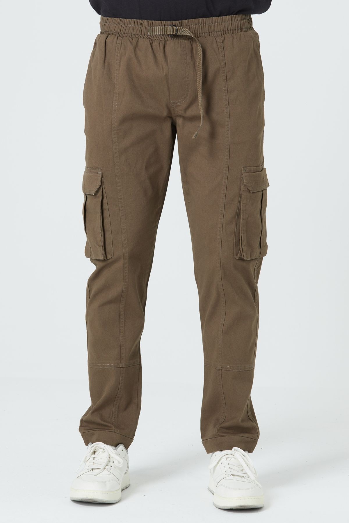 LASTİKLİ KARGO CEP PANTOLON