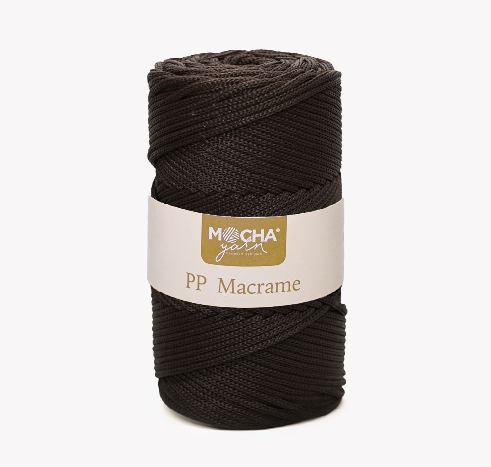 PP Macrame Yarn 3 mm - BROWN 210