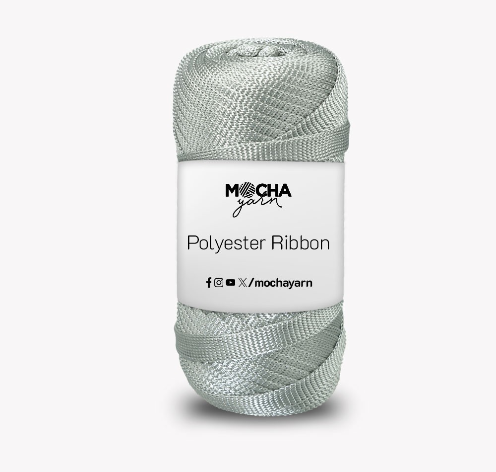 Polyester Ribbon - STEEL