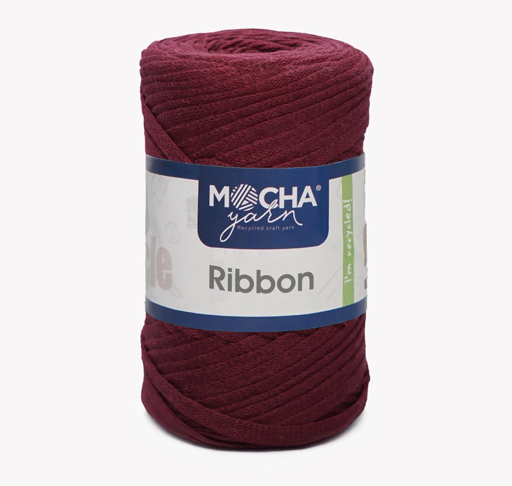 Cotton Ribbon 10-1 - MAROON