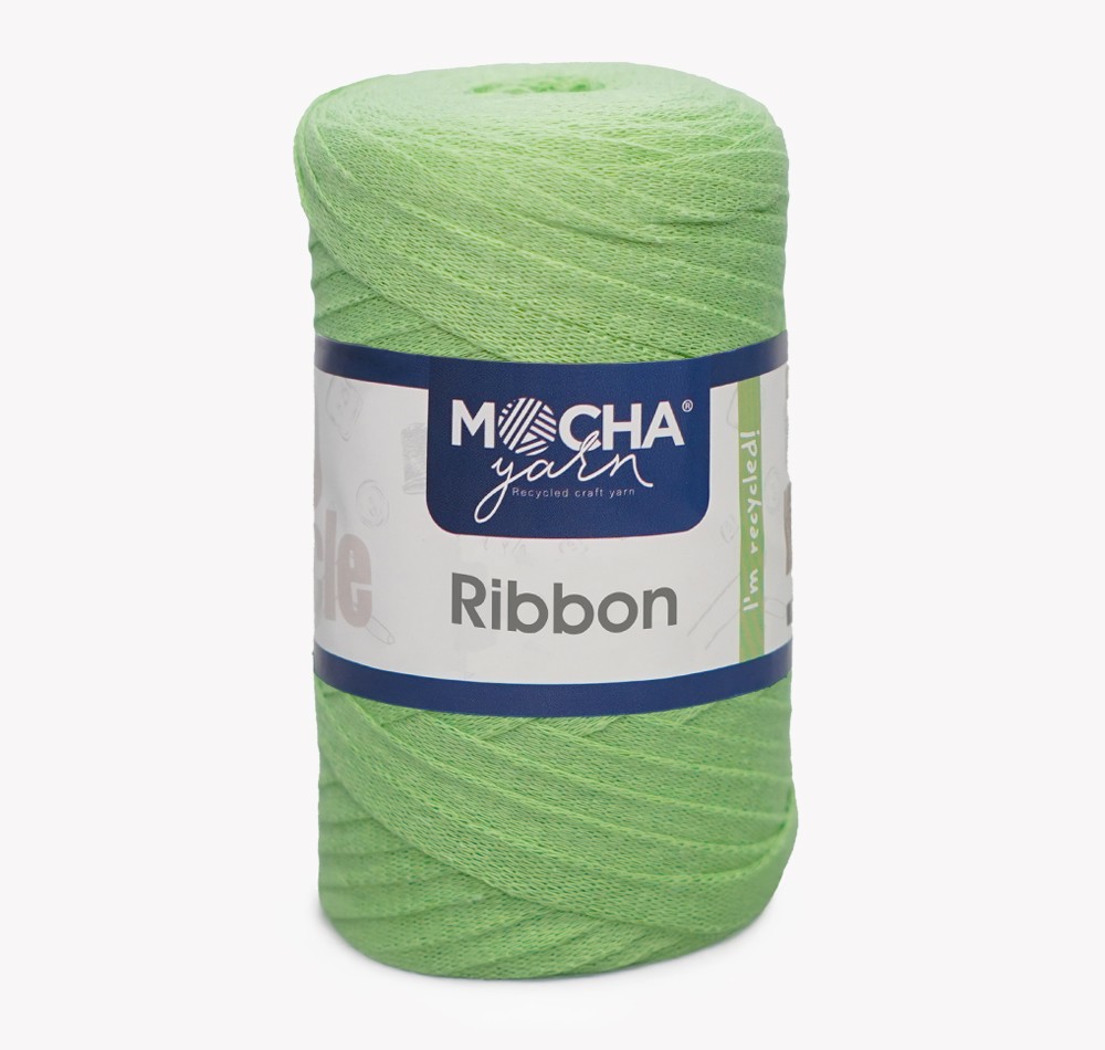 Cotton Ribbon 20-1 - PISTACHIO GREEN