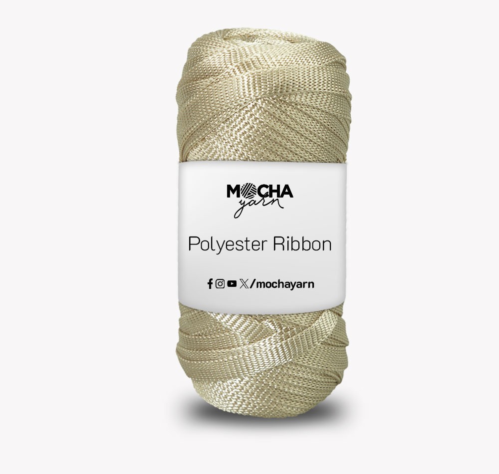 Polyester Ribbon - BEIGE