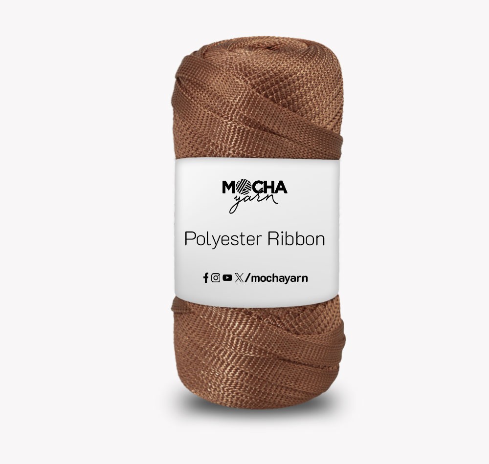 Polyester Ribbon - CINNAMON