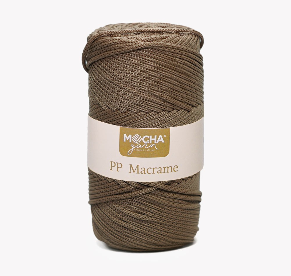 PP Macrame Yarn 3 mm - CAMEL 38