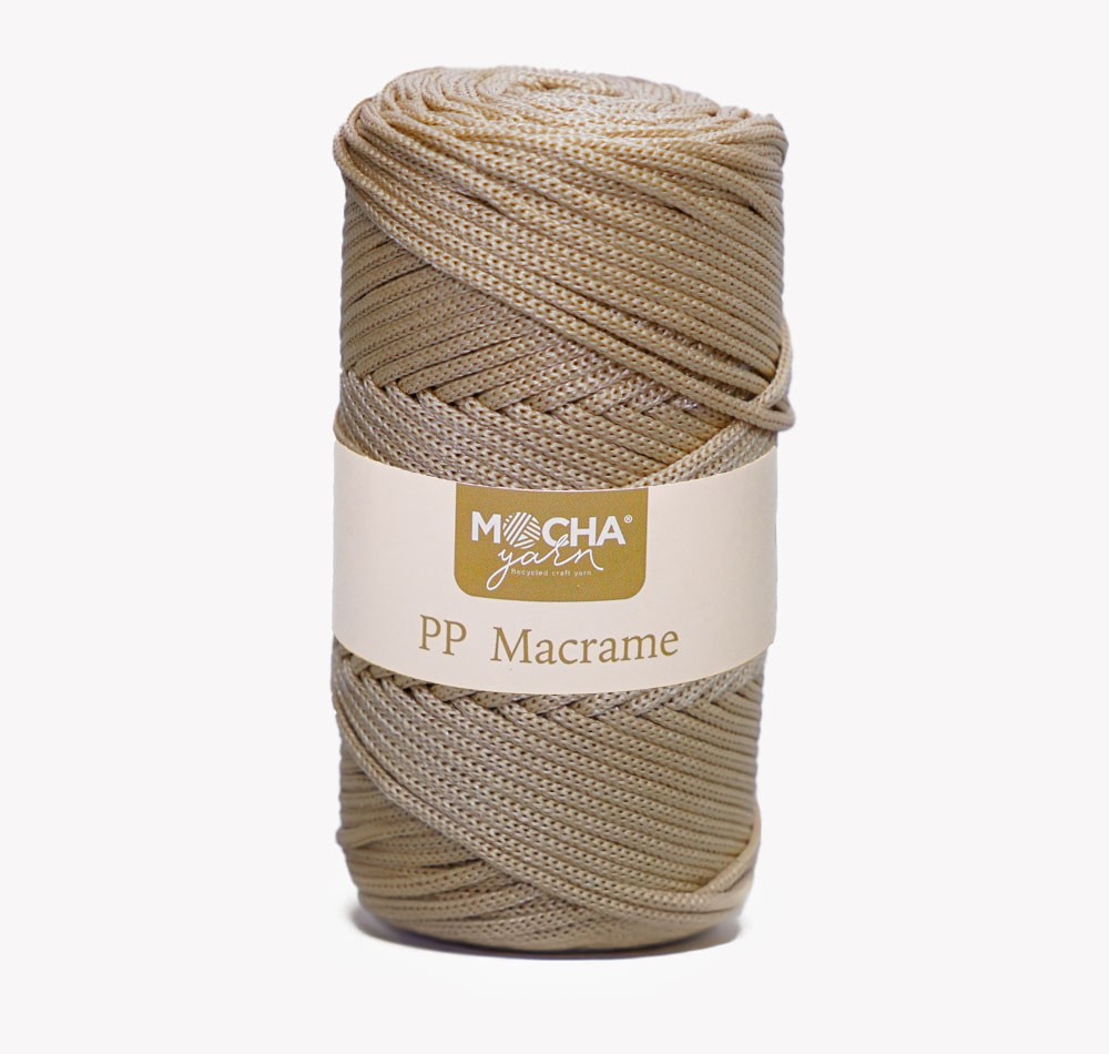 PP Macrame Yarn 3 mm - CHICKPEA 33