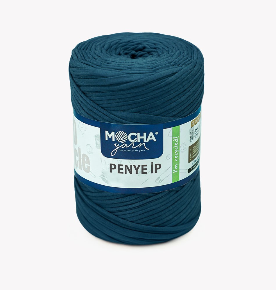 Medium Solid Color T-Shirt Yarn - INDIGO