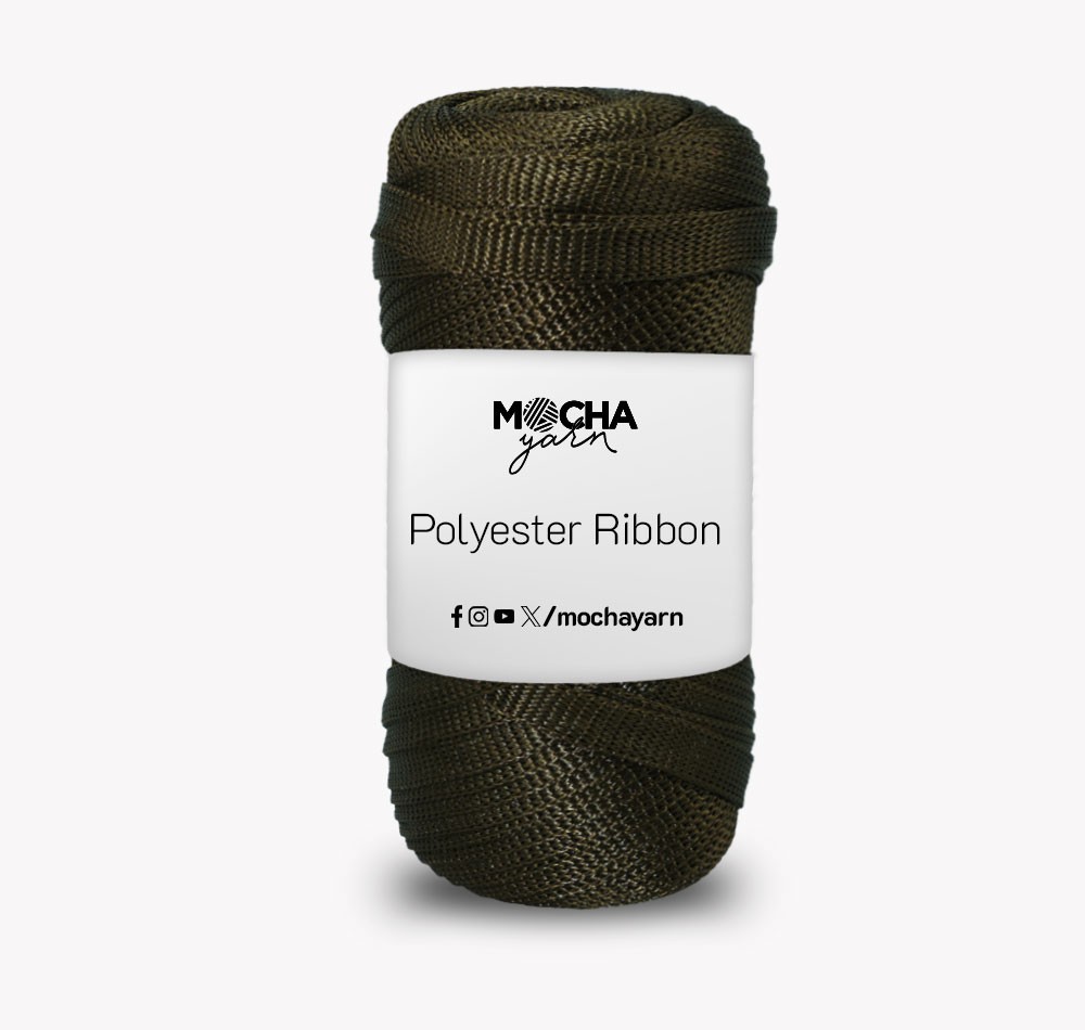 Polyester Ribbon - BROWN