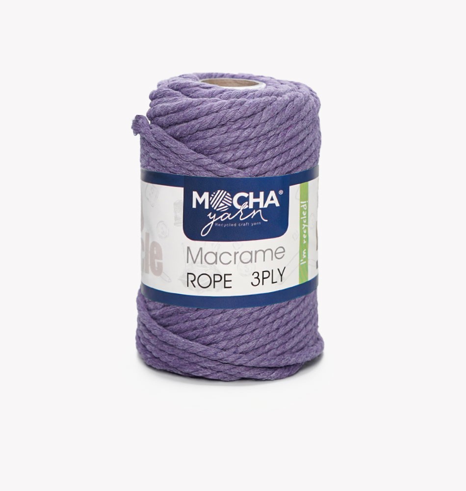 Makrome Rope 4 mm - Lila