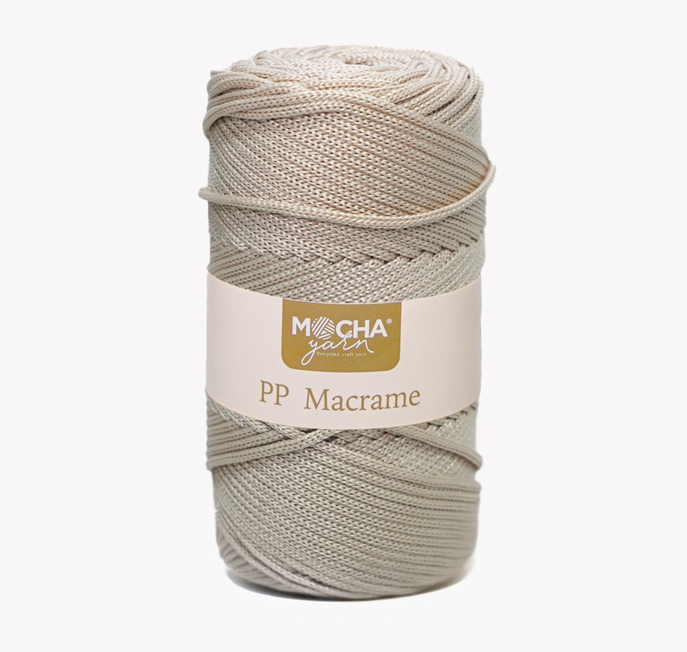 PP Macrame Yarn 3 mm - BEIGE 30