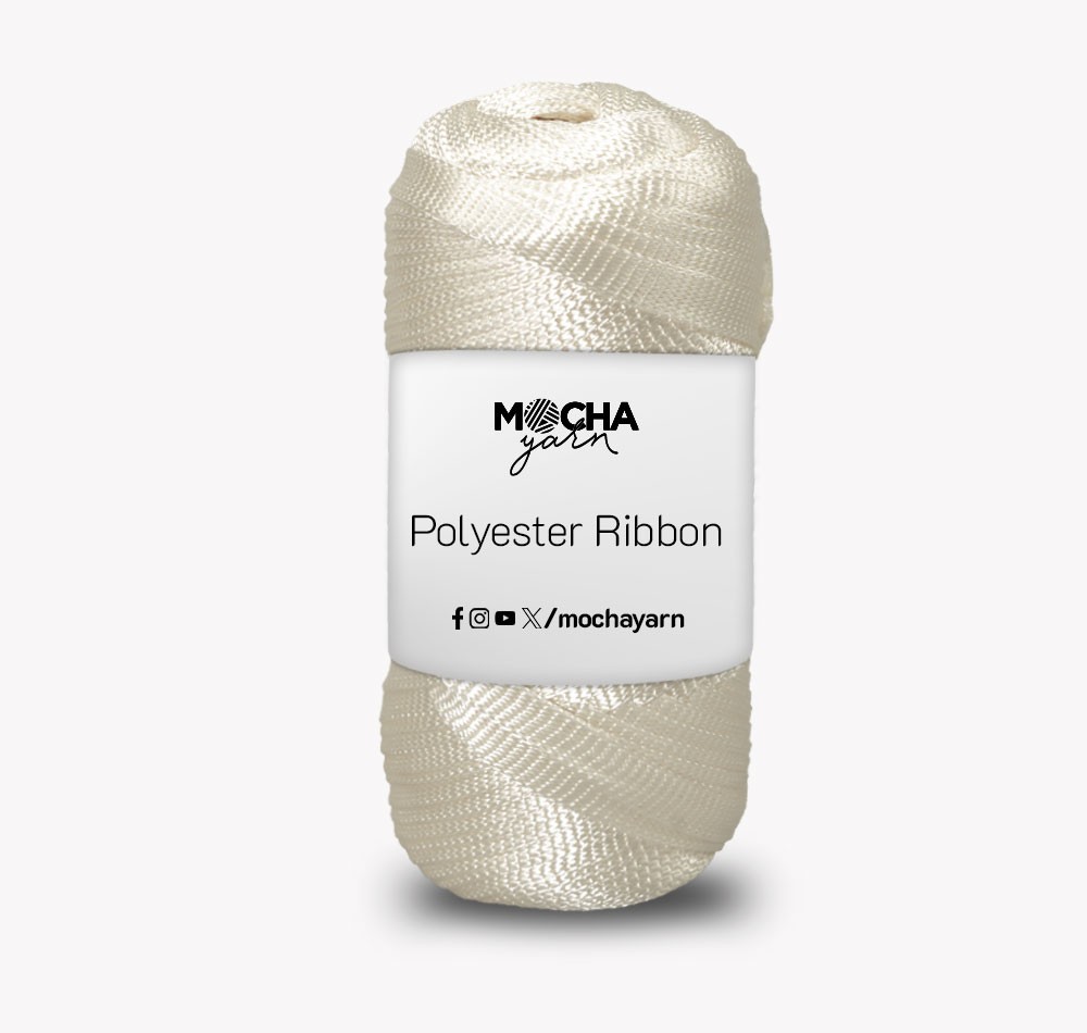 Polyester Ribbon - CREAM