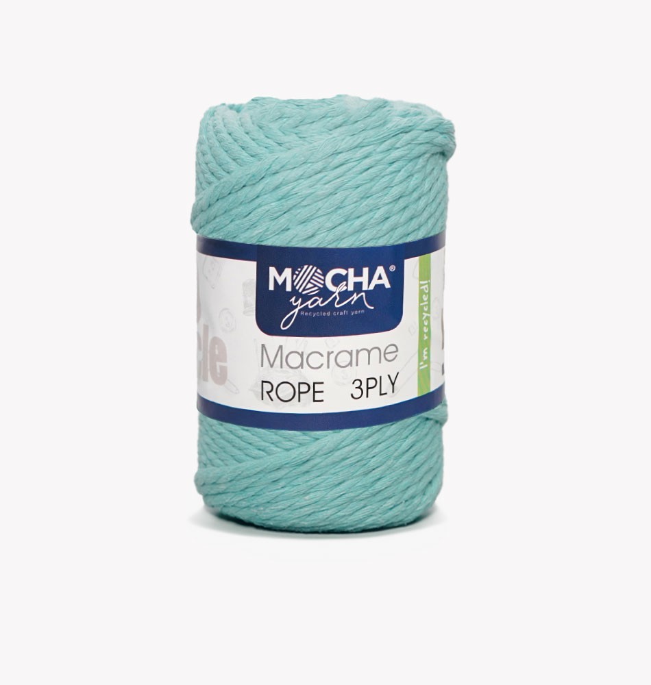 Makrome Rope 4 mm - Mint