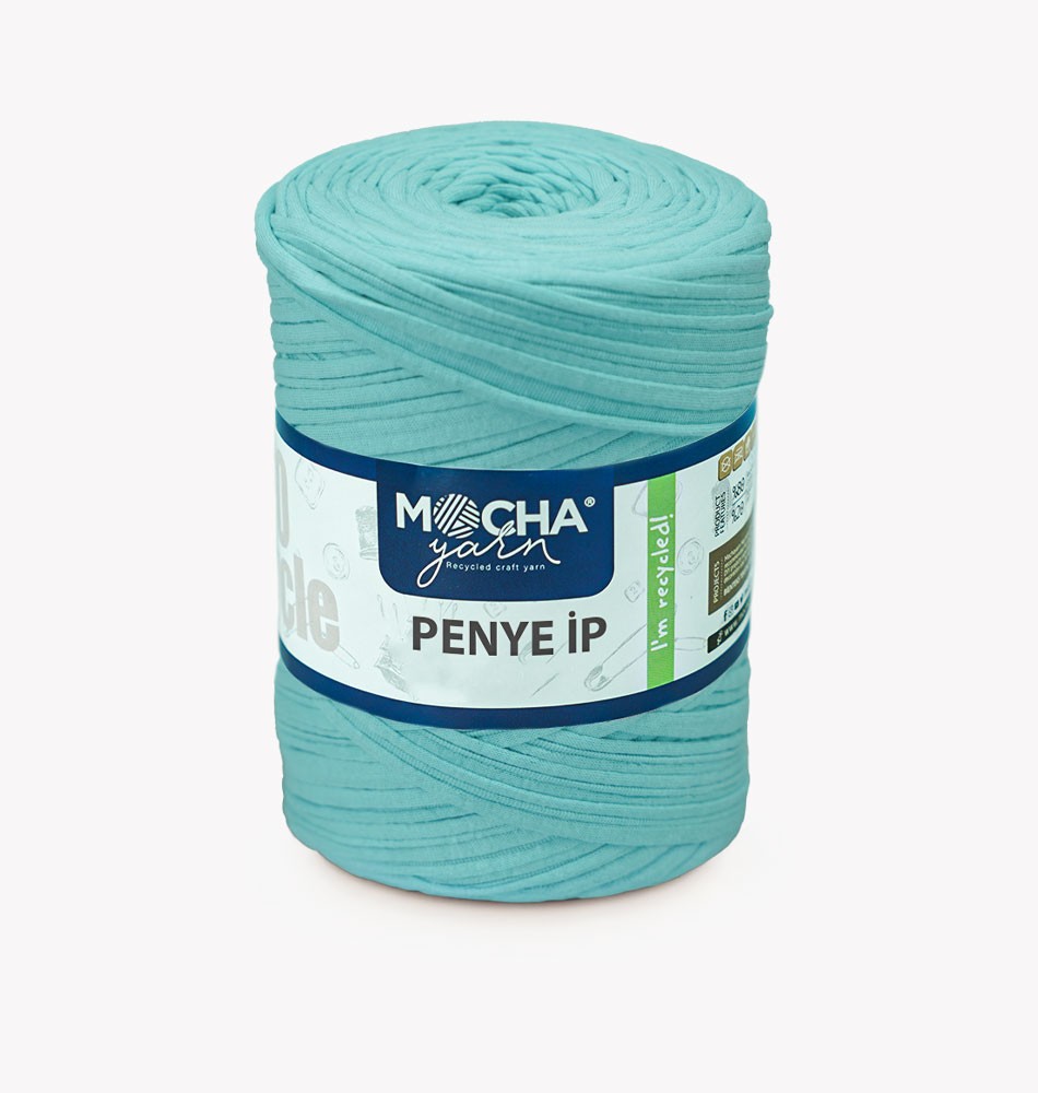 Medium Solid Color T-Shirt Yarn - TURQUOISE