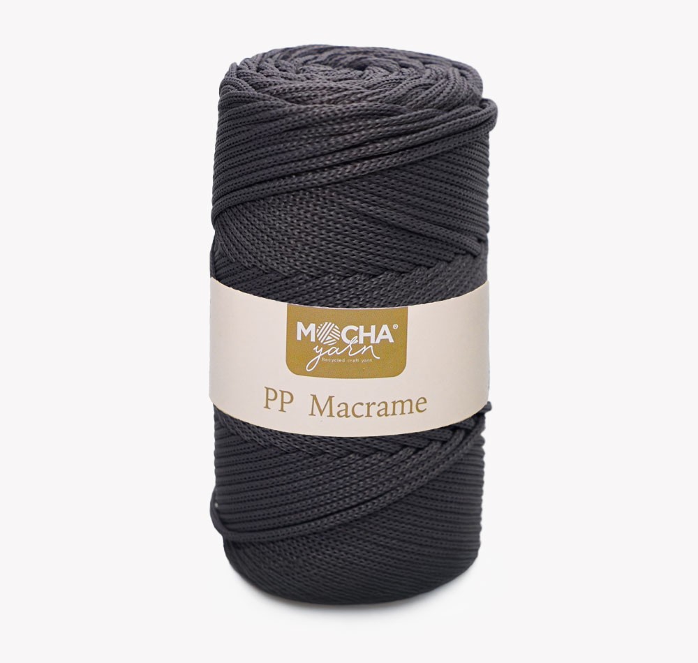 PP Macrame Yarn 3 mm - SMOKE 69