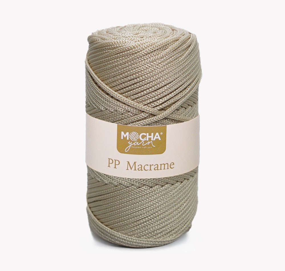 PP Macrame Yarn 3 mm - CREAM 18