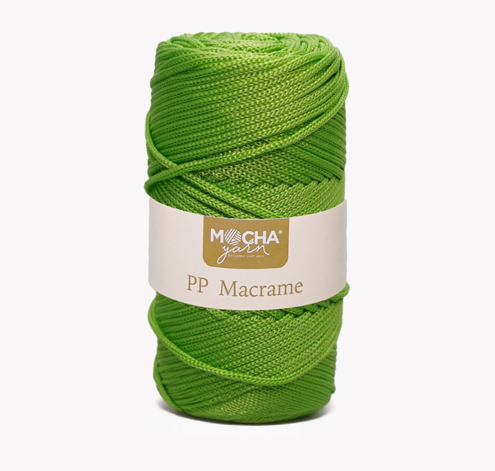 PP Macrame Yarn 3 mm - GREEN 170