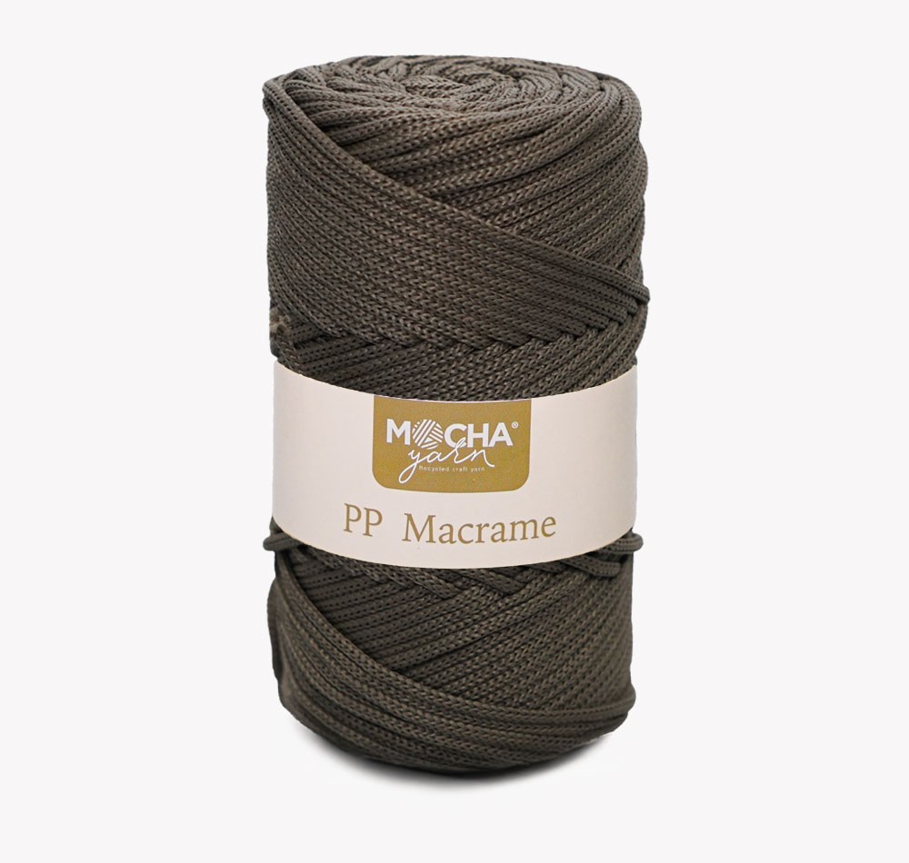 PP Macrame Yarn 3 mm - BROWN 209