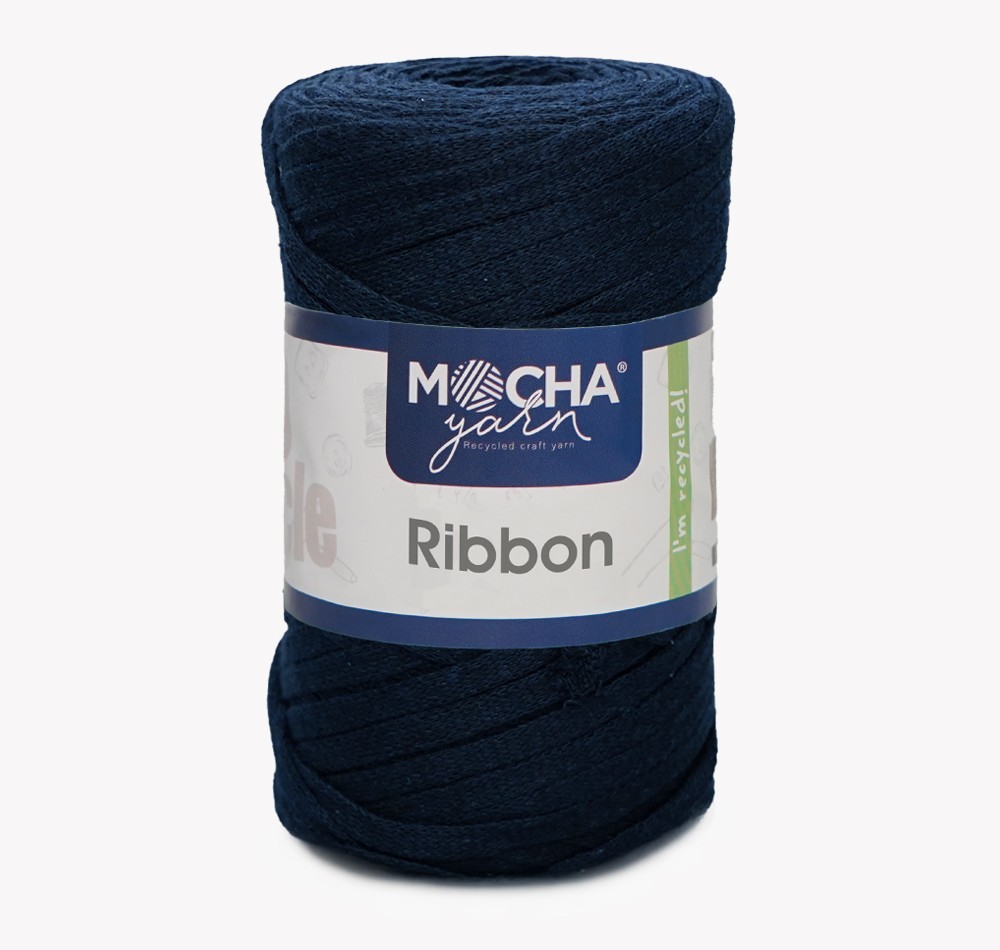 Cotton Ribbon 10-1 - NAVY BLUE