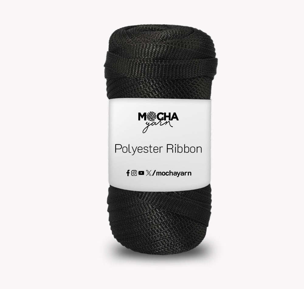 Polyester Ribbon - BLACK