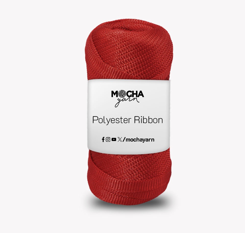 Polyester Ribbon - RED