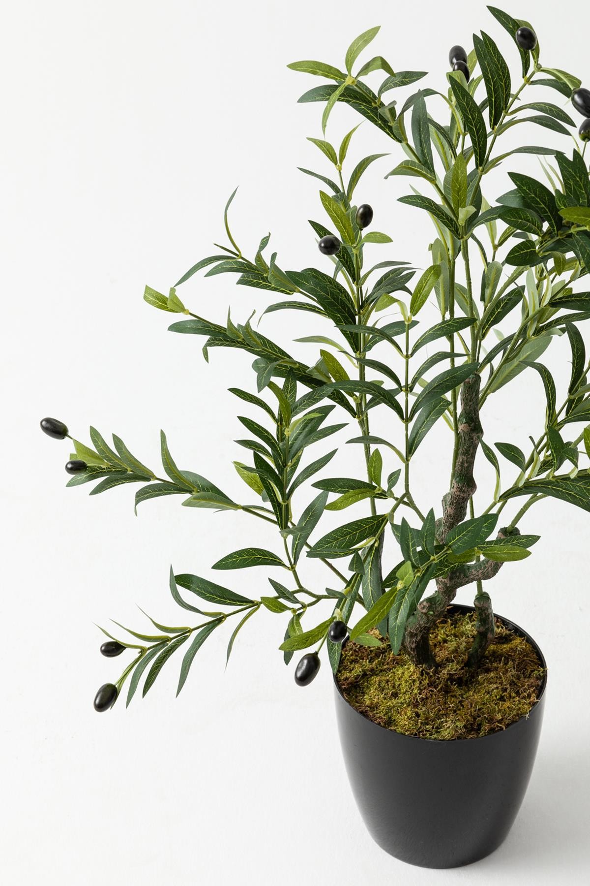 Yapay Zeytin Ağacı 85 cm Tek Gövdeli Doğal Gerçek Görünümlü Yapay Ağaç