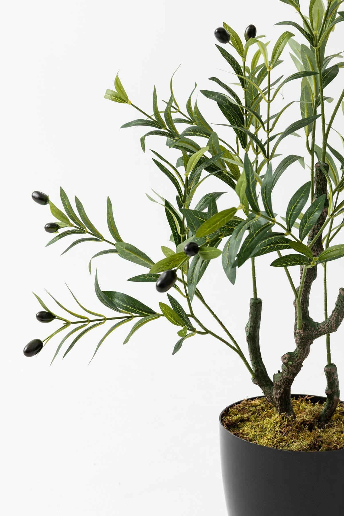 Yapay Zeytin Ağacı 85 cm Tek Gövdeli Doğal Gerçek Görünümlü Yapay Ağaç
