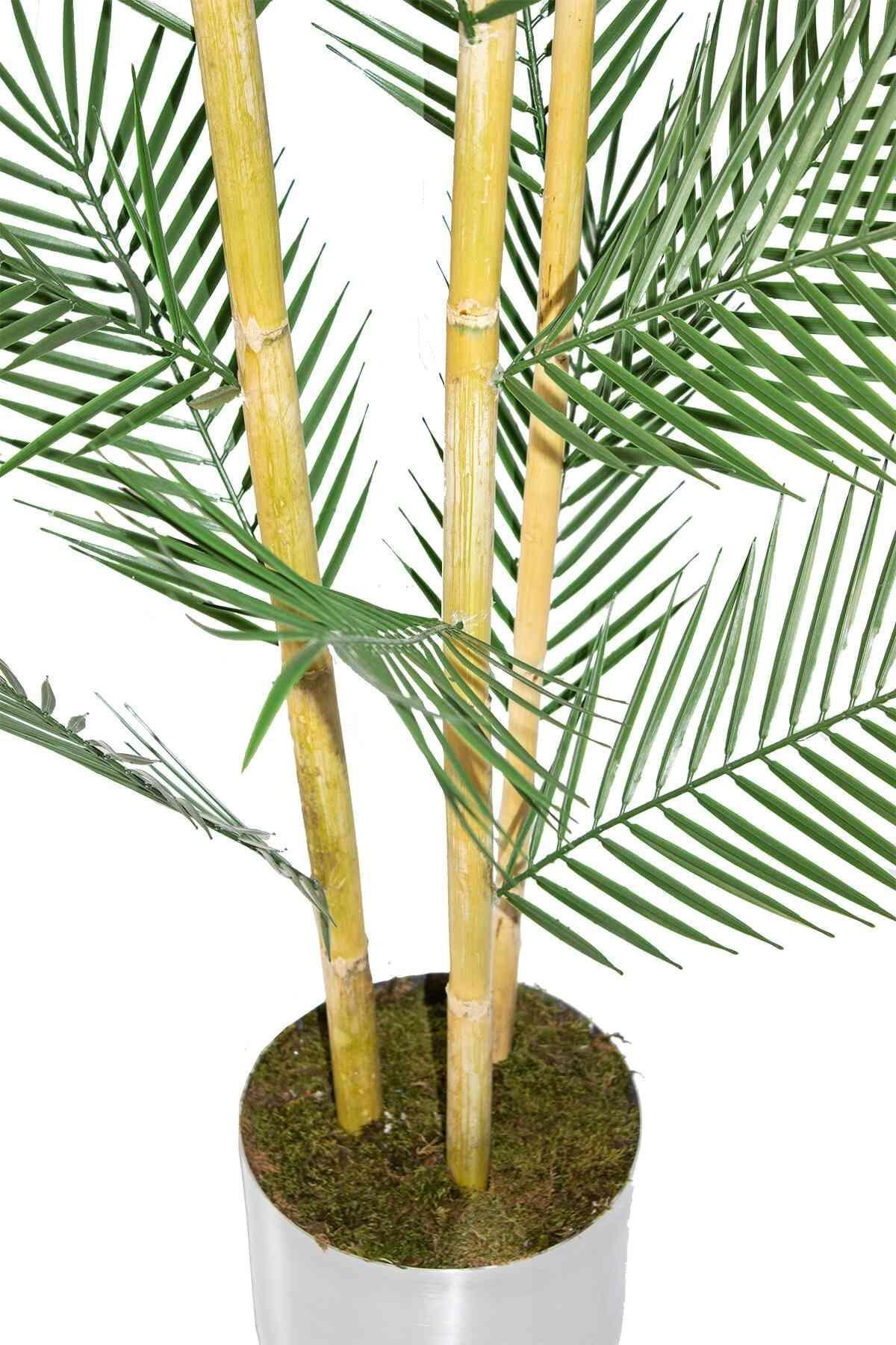 Yapay Areka Ağacı Bambu Gövdeli 160 cm