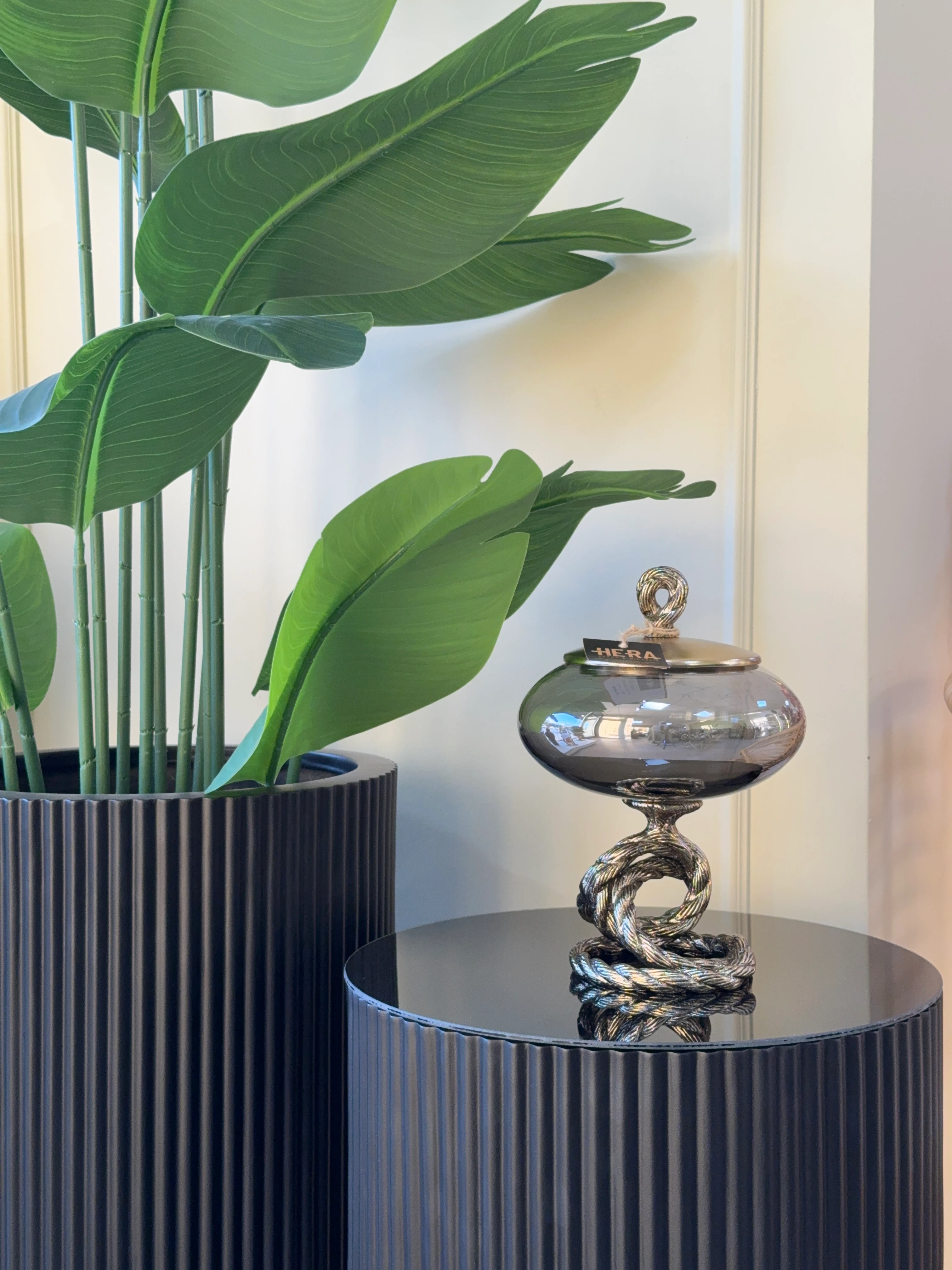 İTHAL 5 PARÇA HALAT DETAYLI DÖKÜM & CAM SALON SET