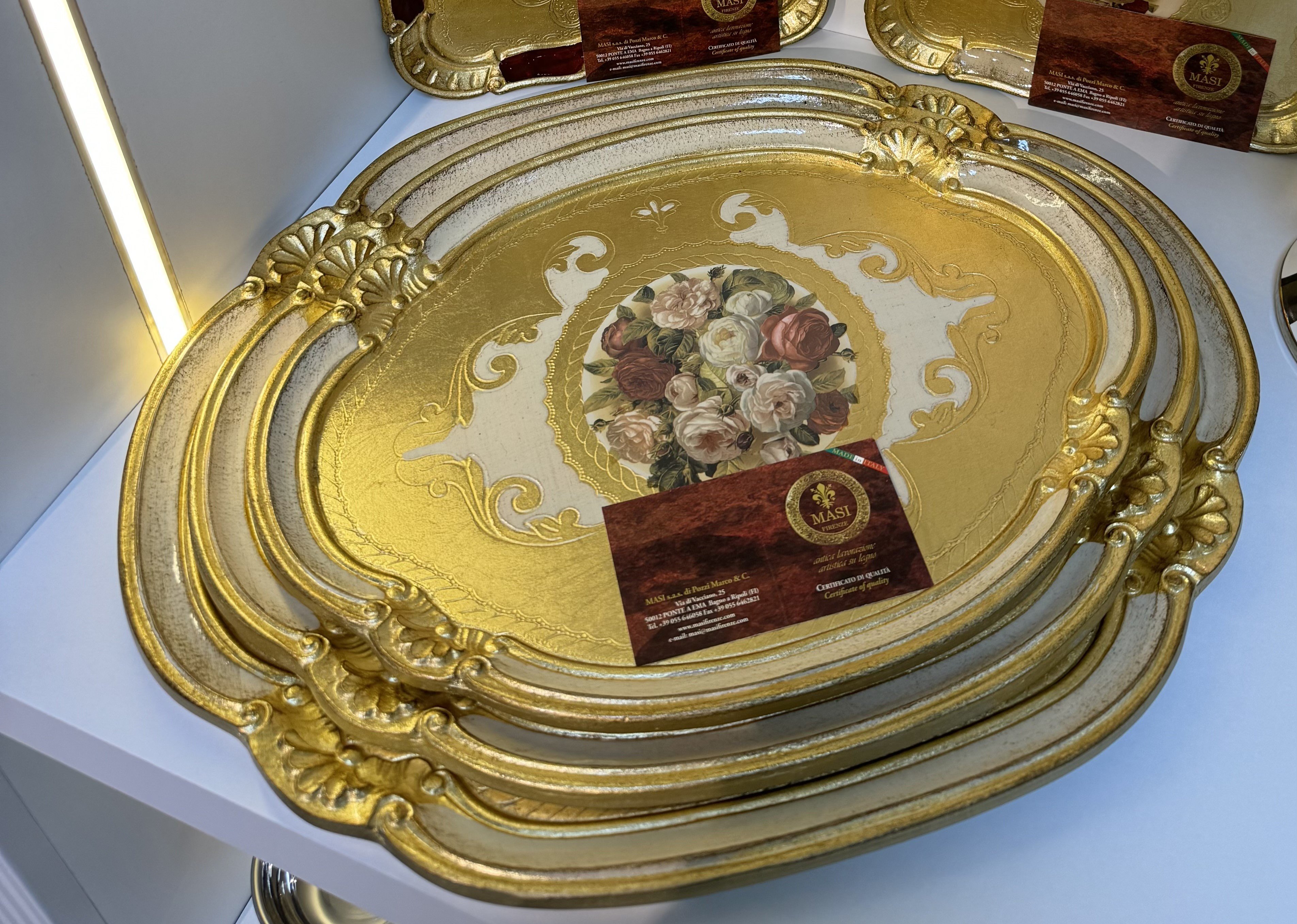 İTHAL GÜL AĞACI OVAL TEPSİ