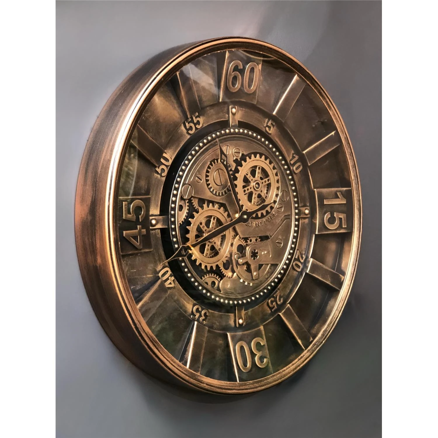 İTHAL 60 CM ÇARKLI DUVAR SAATİ