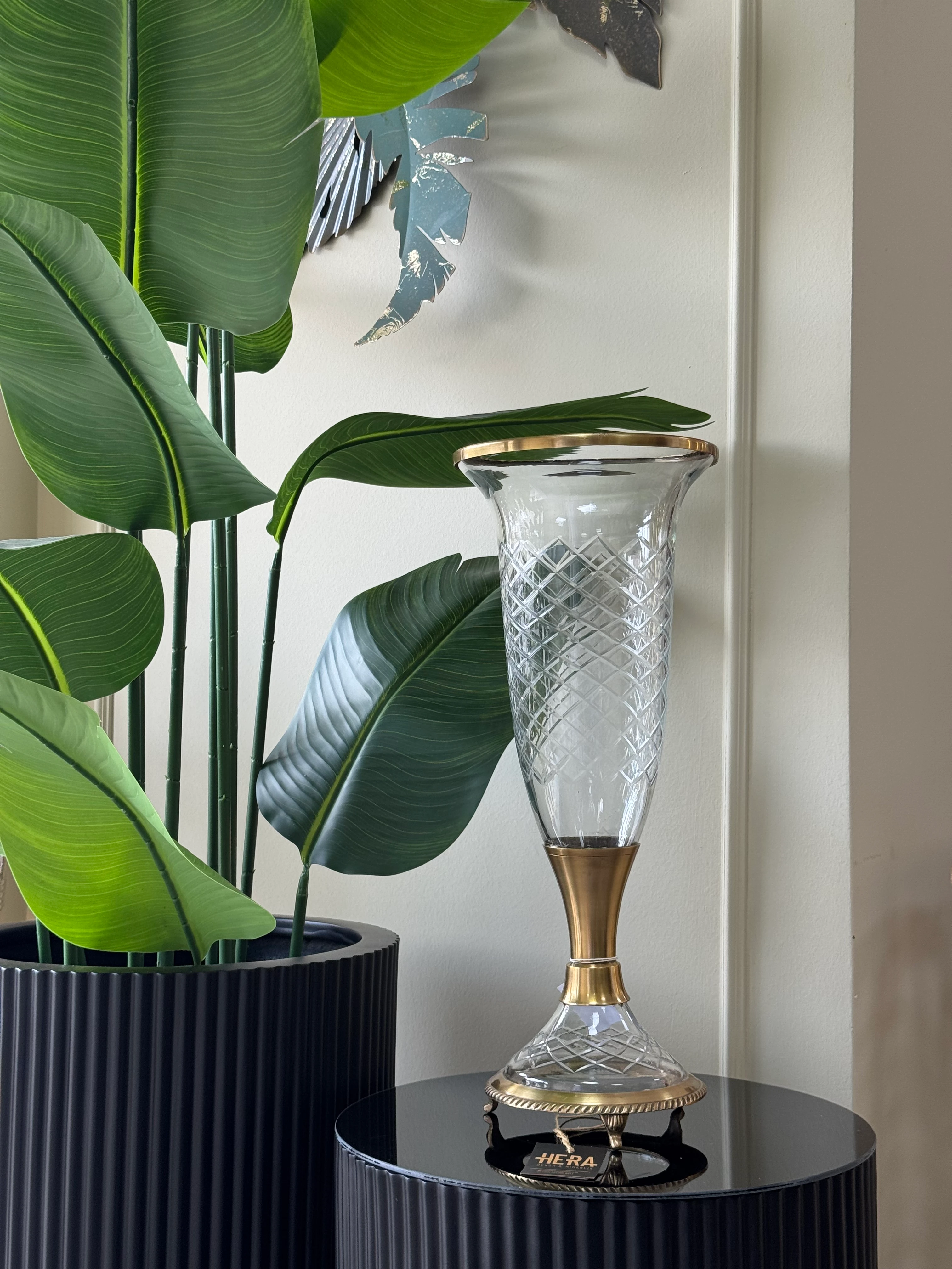 İTHAL CAM & METAL VAZO