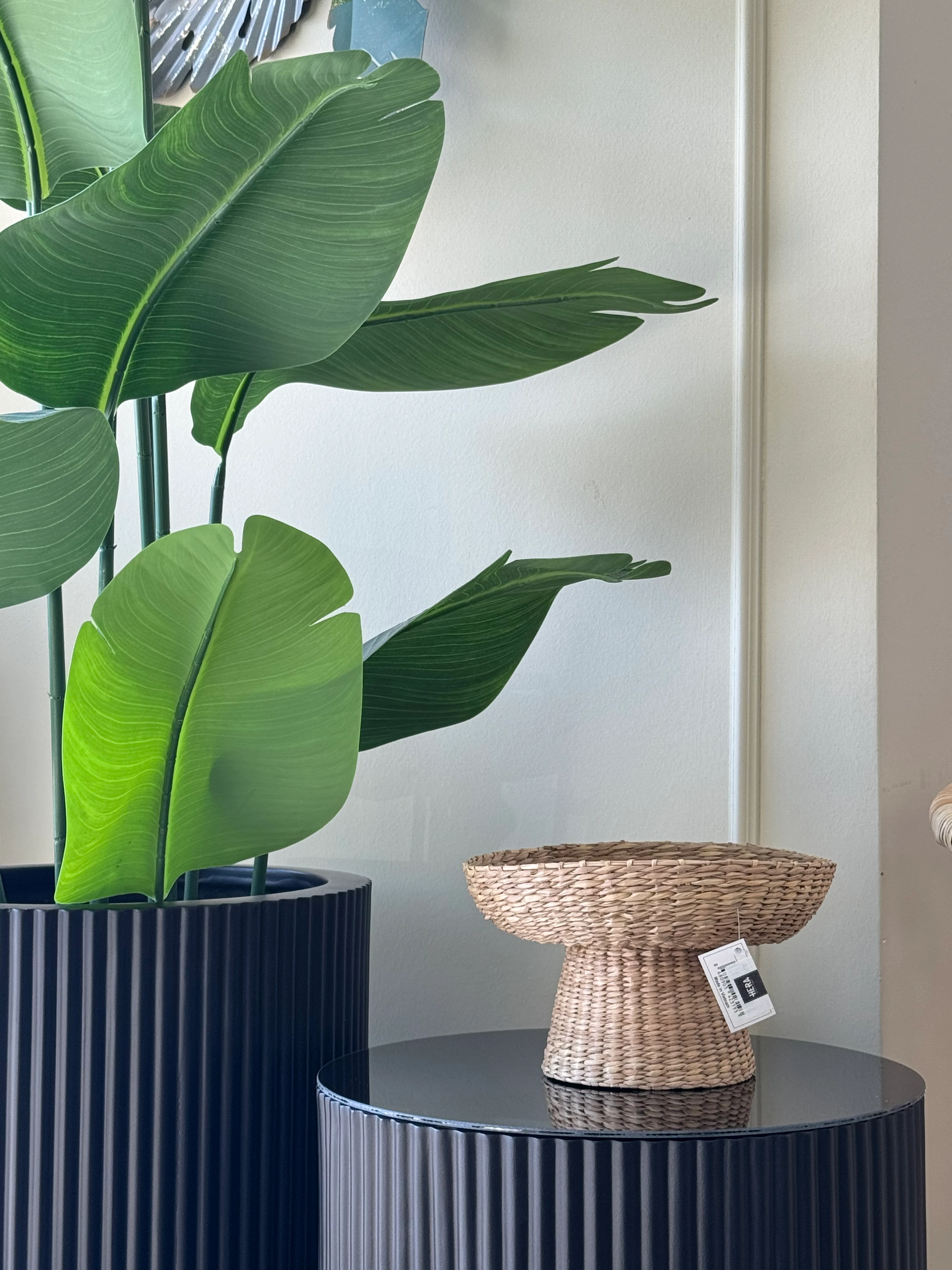 İTHAL HASIR DEKORATİF TABAK