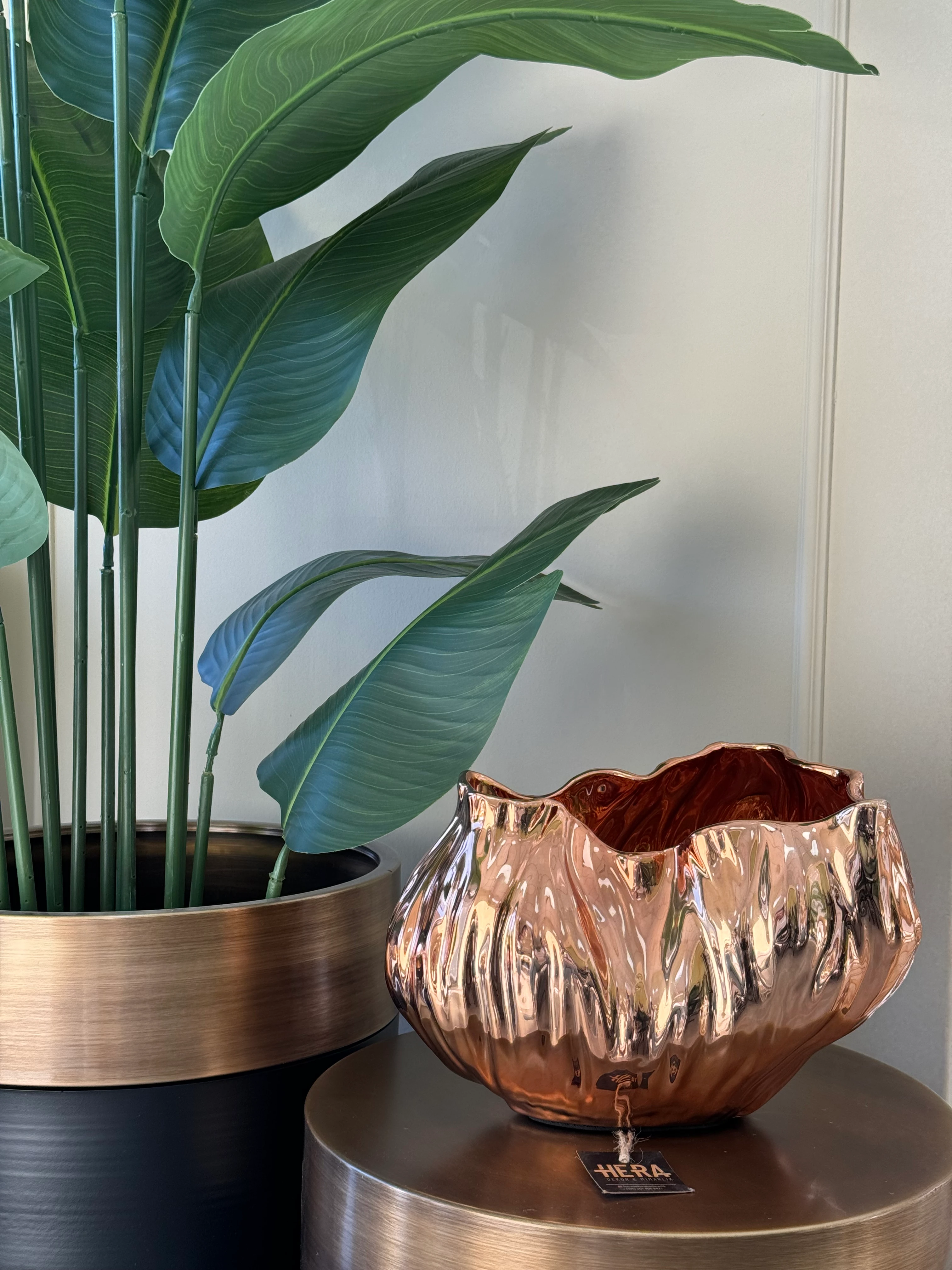 DALGALI KAPLAMA VAZO