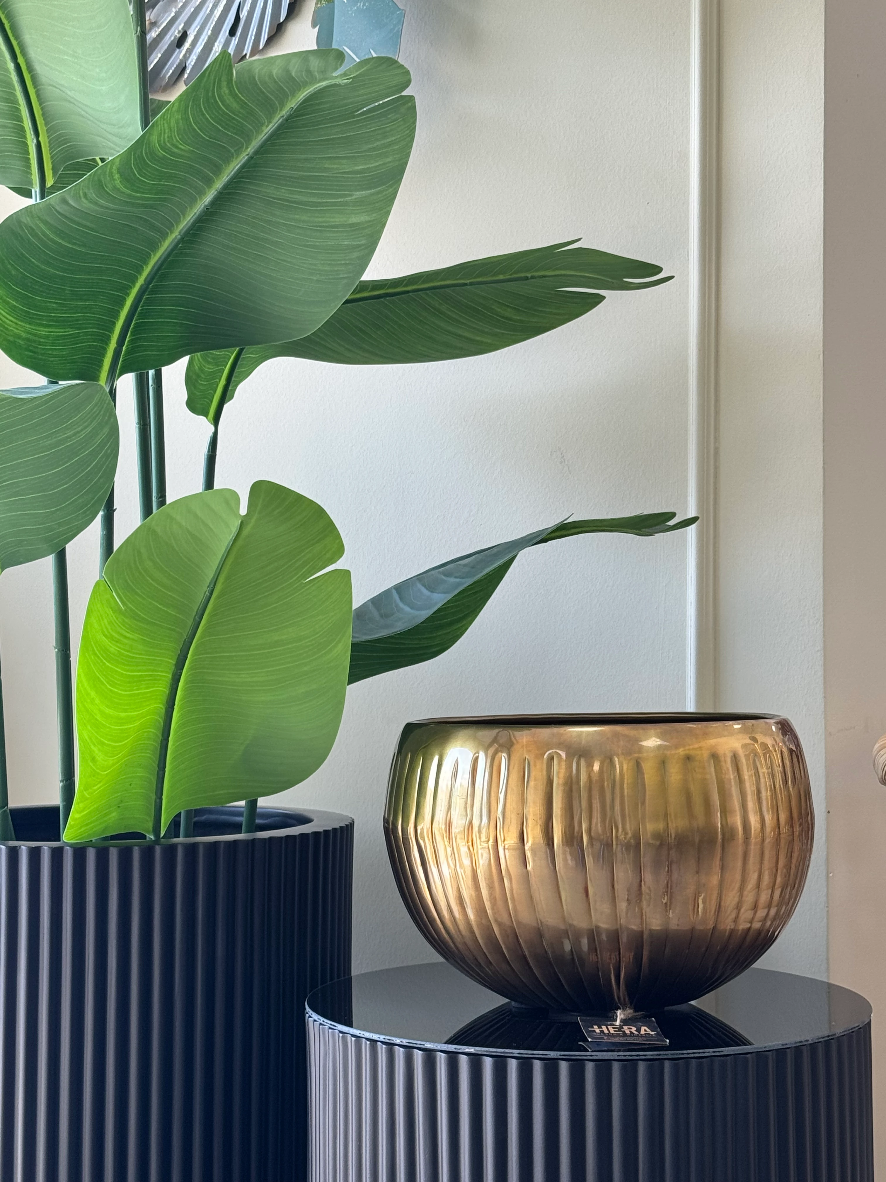 İTHAL METAL ANTİK SAKSI