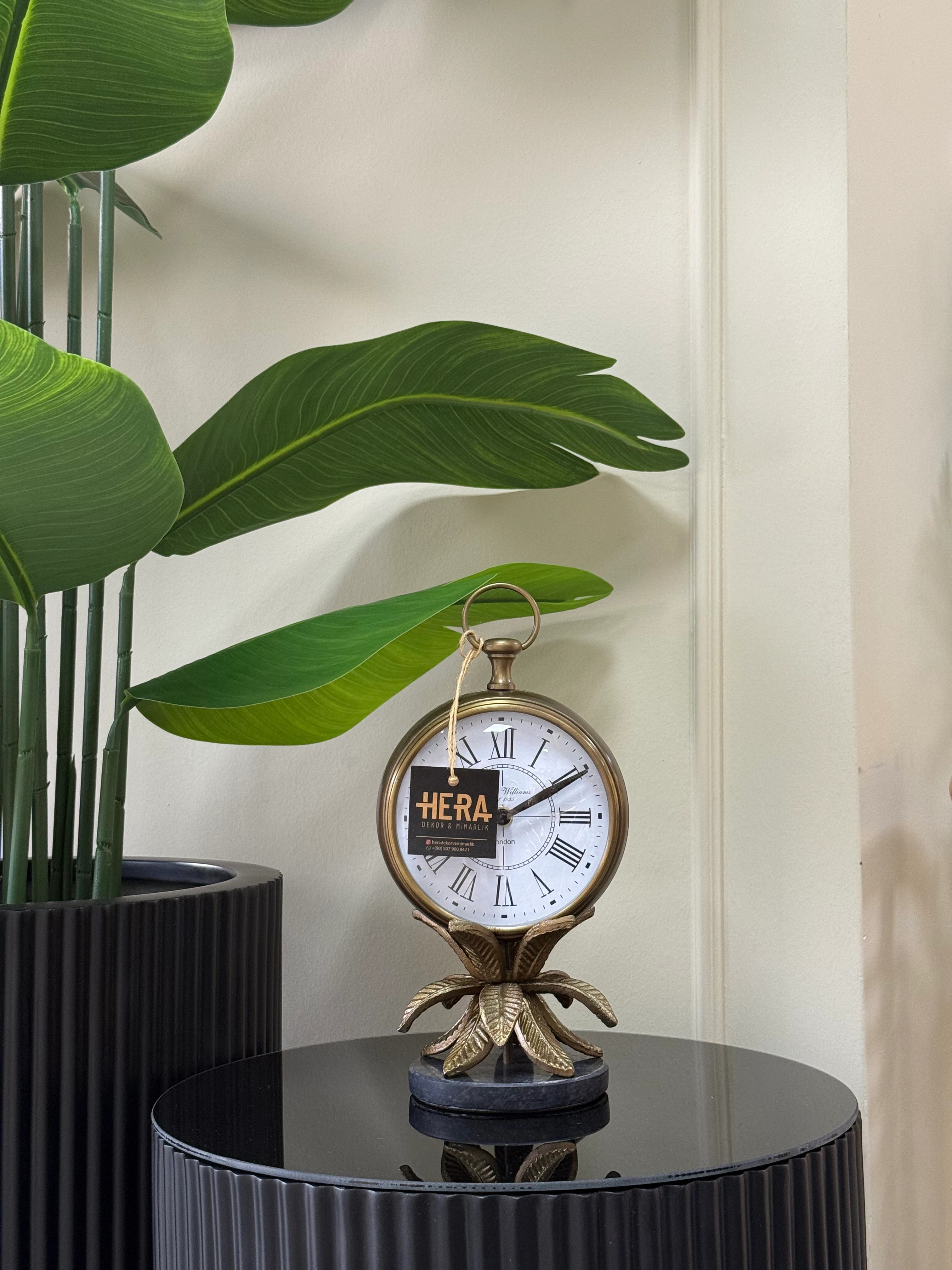 İTHAL YAPRAK MODEL DÖKÜM SAAT - Eskitme