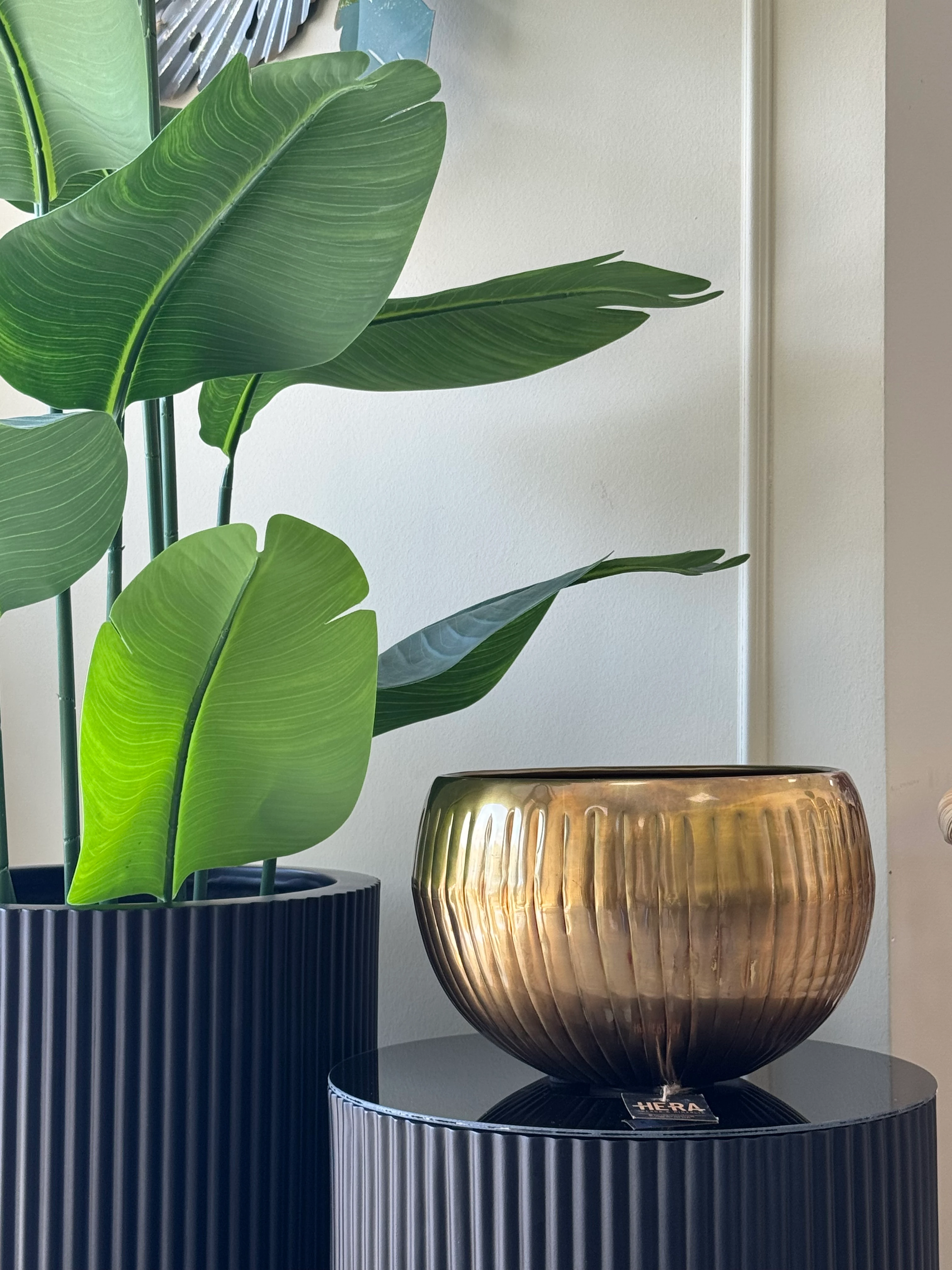 İTHAL METAL ANTİK SAKSI