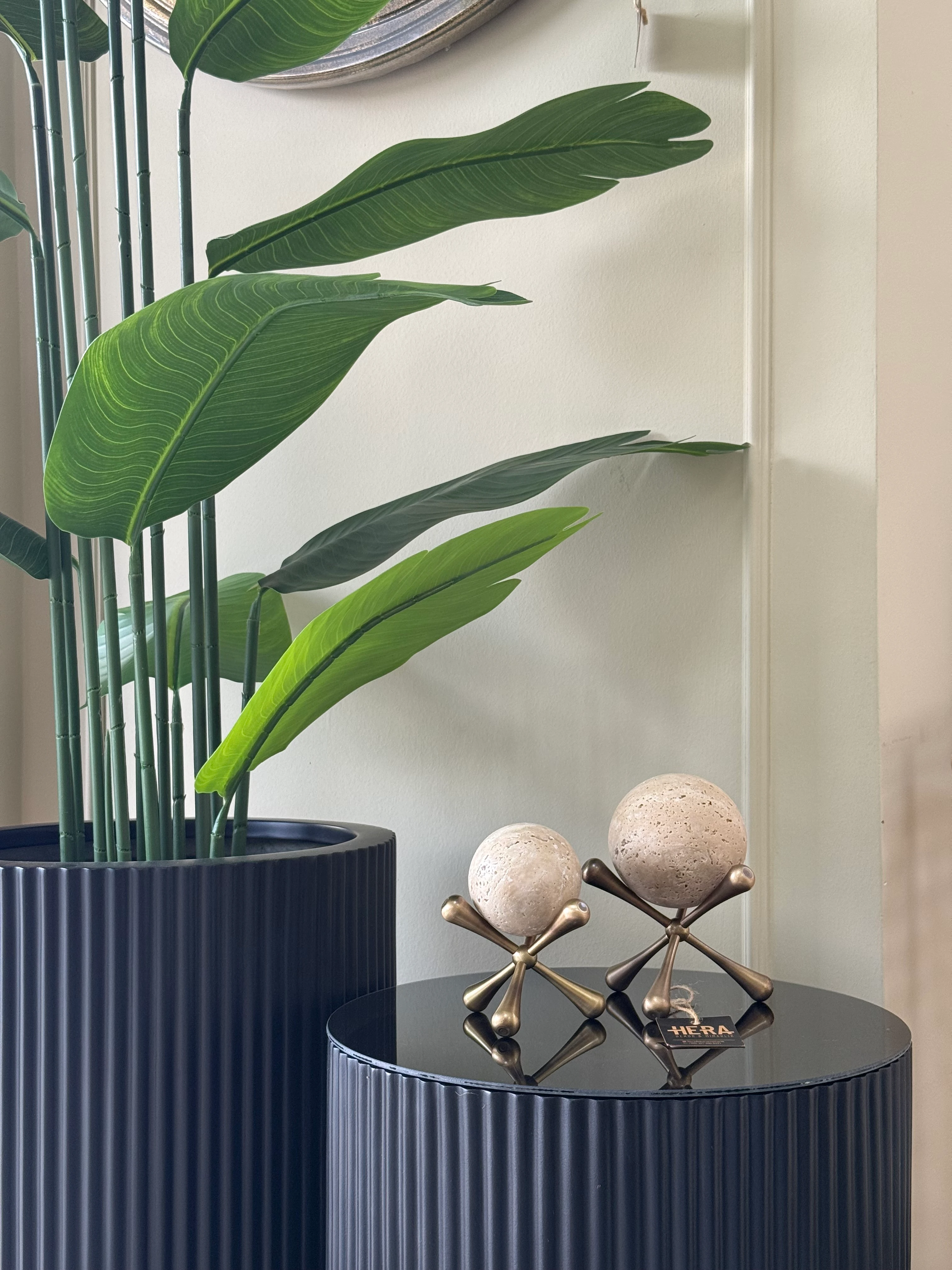 2Lİ TRAVERTEN TOPLU MOLEKÜLER KÜRE