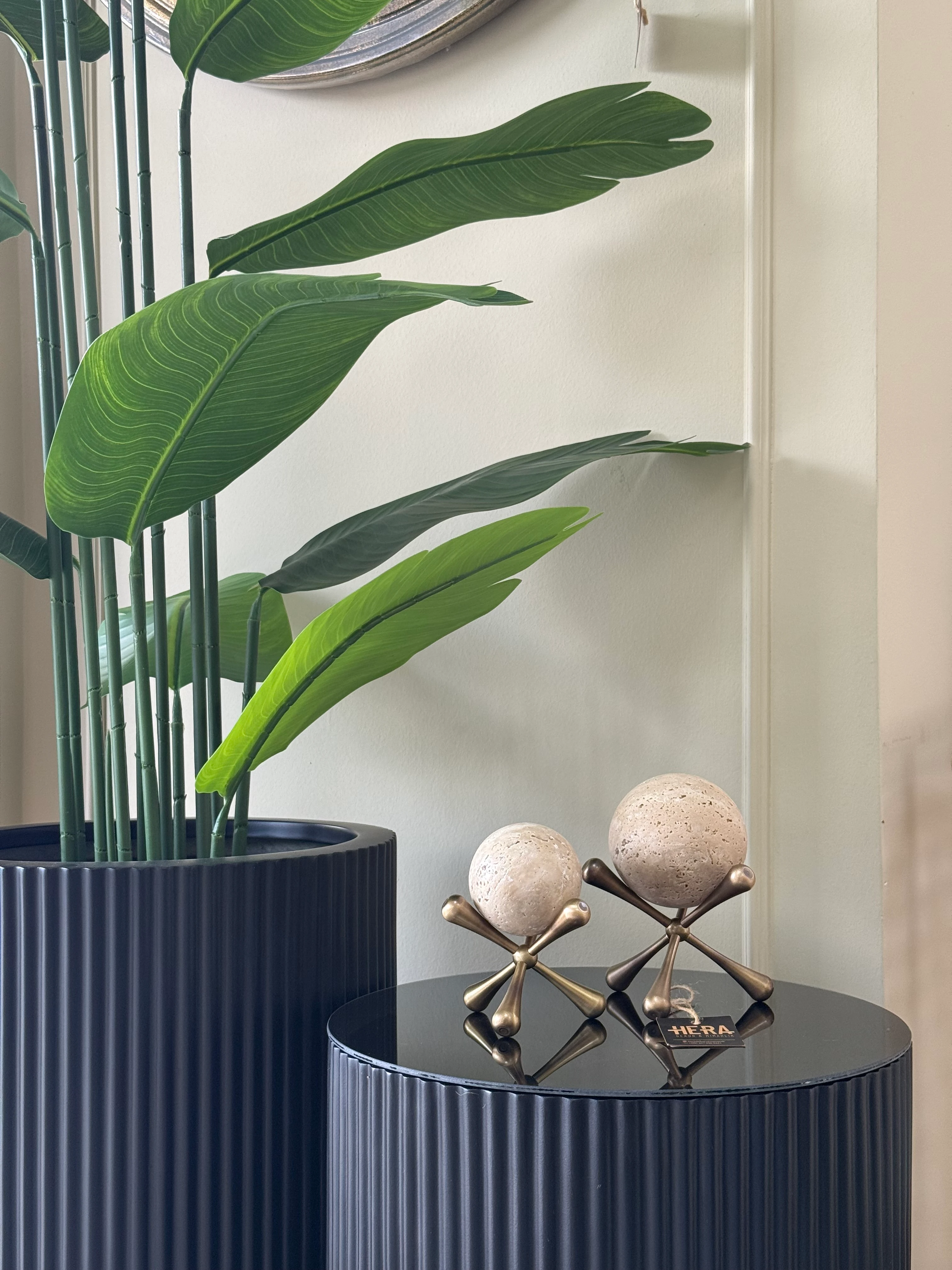 2Lİ TRAVERTEN TOPLU MOLEKÜLER KÜRE