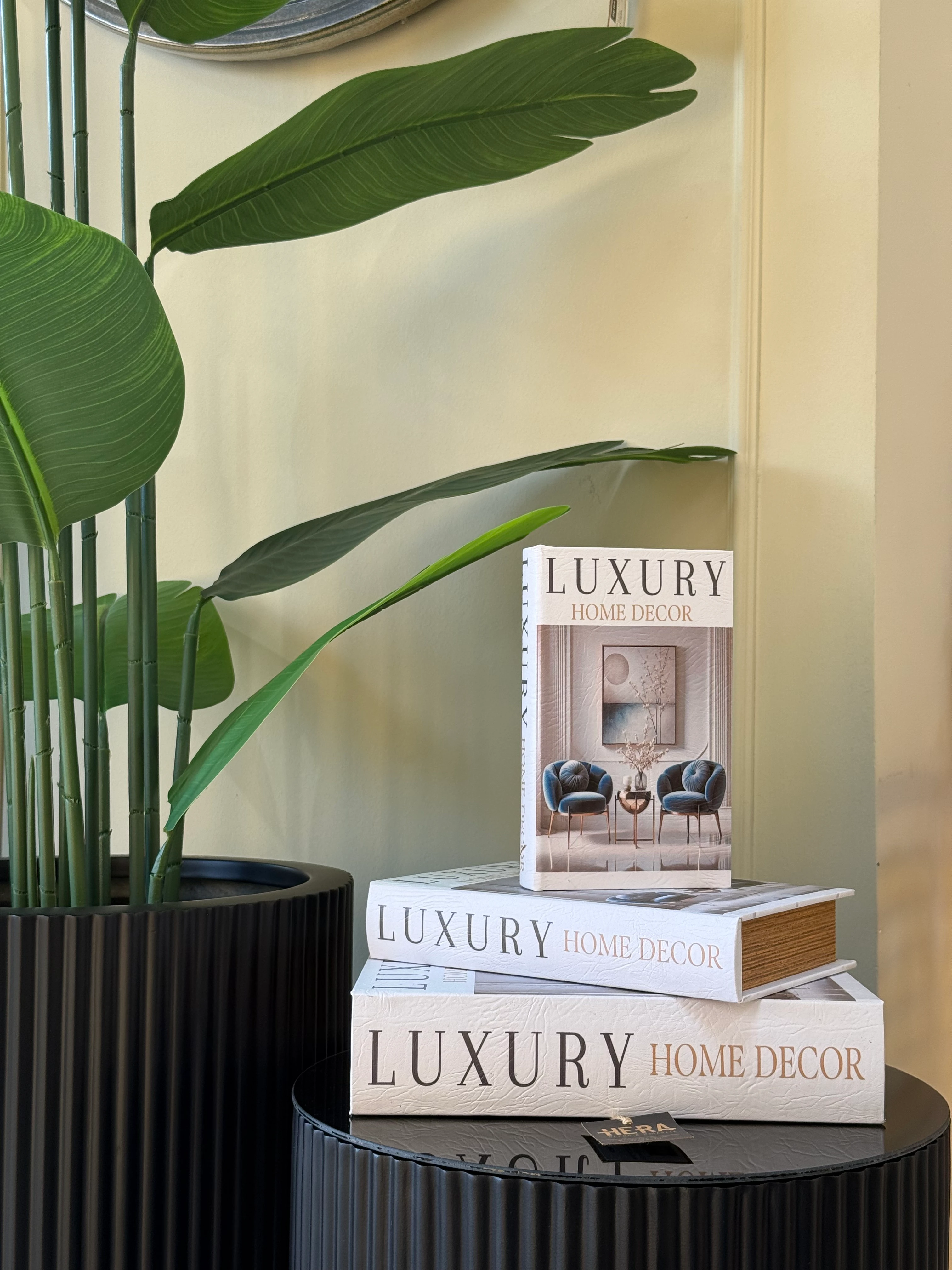 İTHAL DERİ KAPLI AHŞAP KİTAP KUTUSU