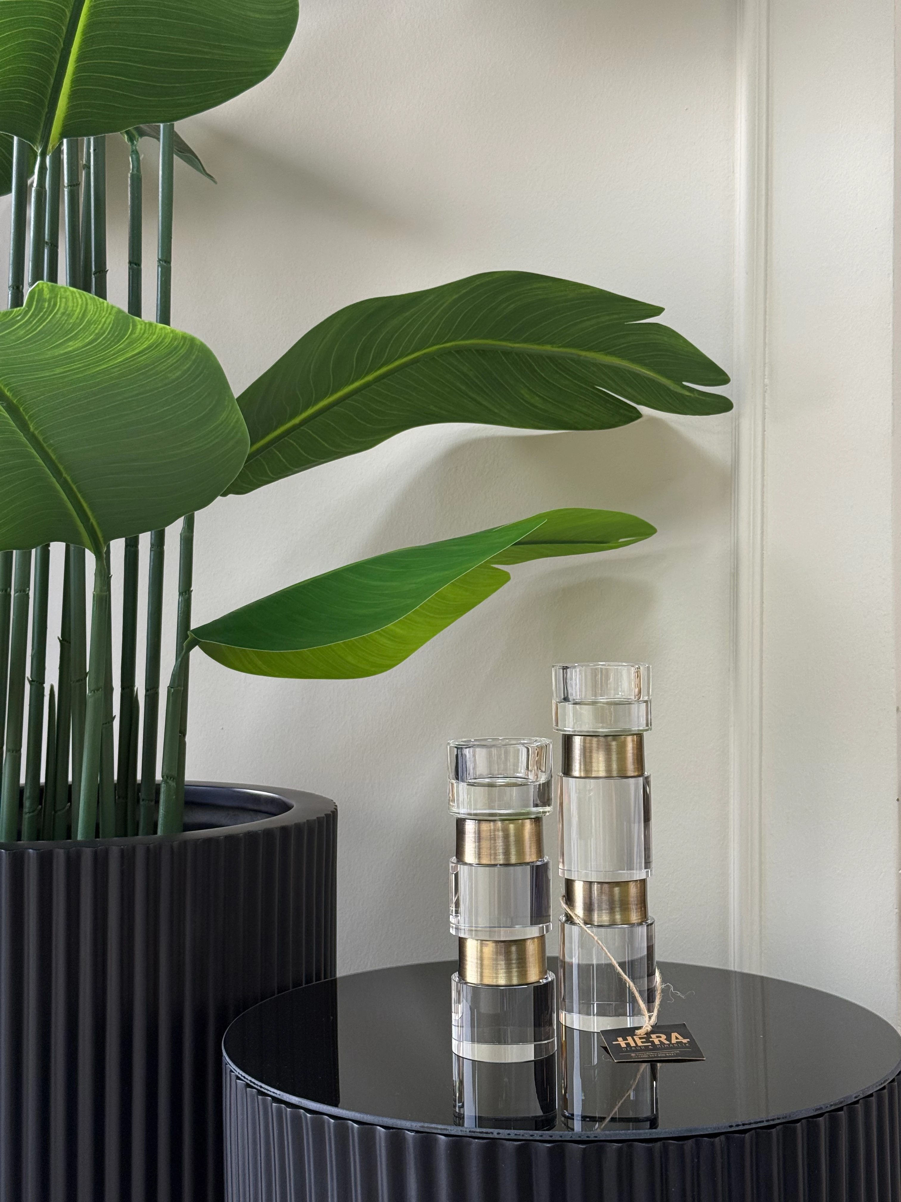 2Lİ MODERN ŞAMDAN - Eskitme