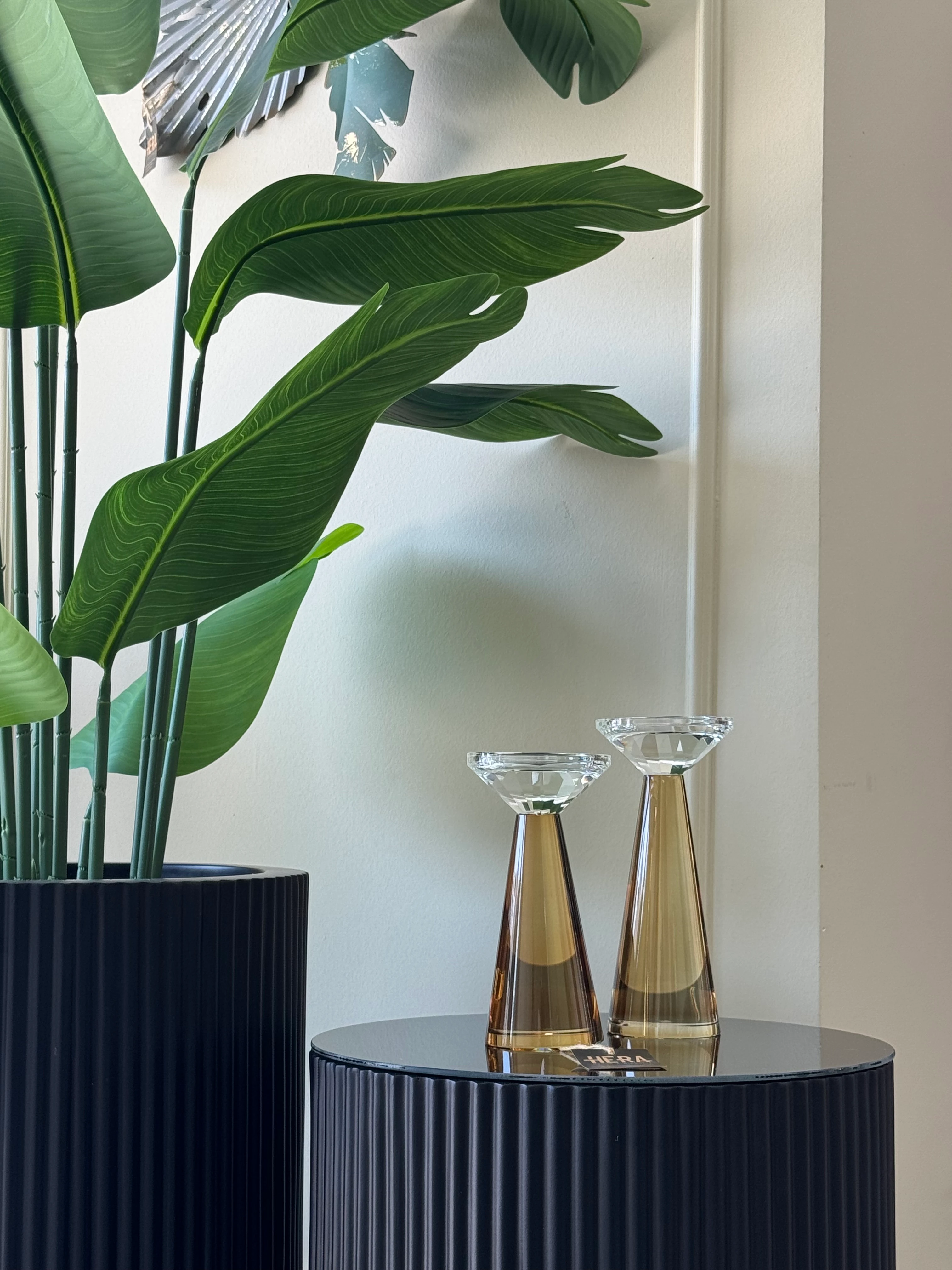 İTHAL 2Lİ KRİSTAL ŞAMDAN