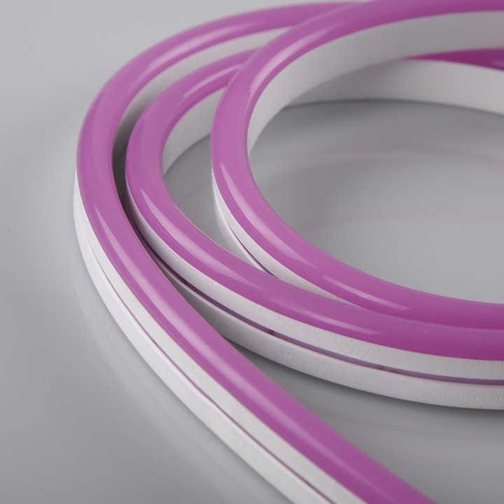 FUJİLED 12 Volt Neon Led Pembe Işık Metrede 120 Ledli 