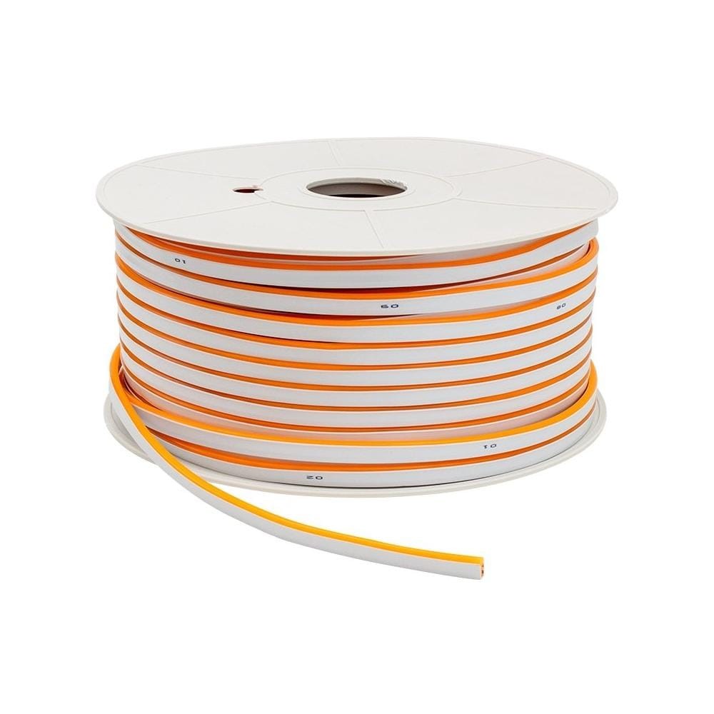 FUJİLED 12 Volt Neon Led Amber Metrede 120 Ledli 