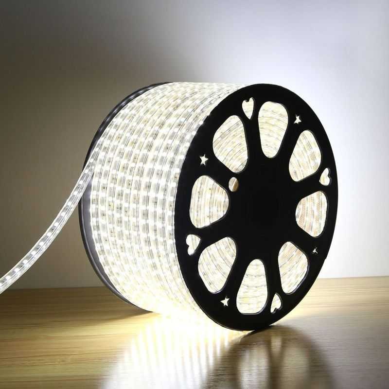 FUJİLED Hortum Led Beyaz Işık 220V Tak Çalıştır Metrede 120 Ledli 