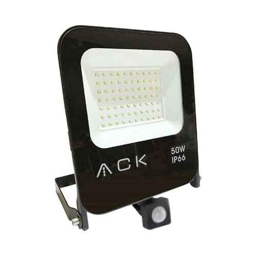 ACK 50W Hareket Sensörlü Led Projektör 3360 Lümen Beyaz Işık