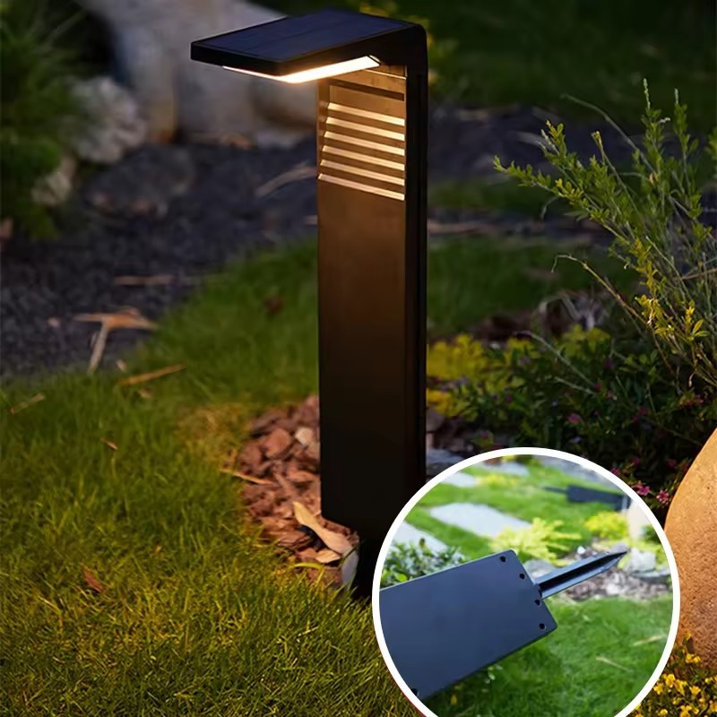 ACK 10W Solar Bahçe Armatürü Günışığı Kazıklı Çim Armatürü
