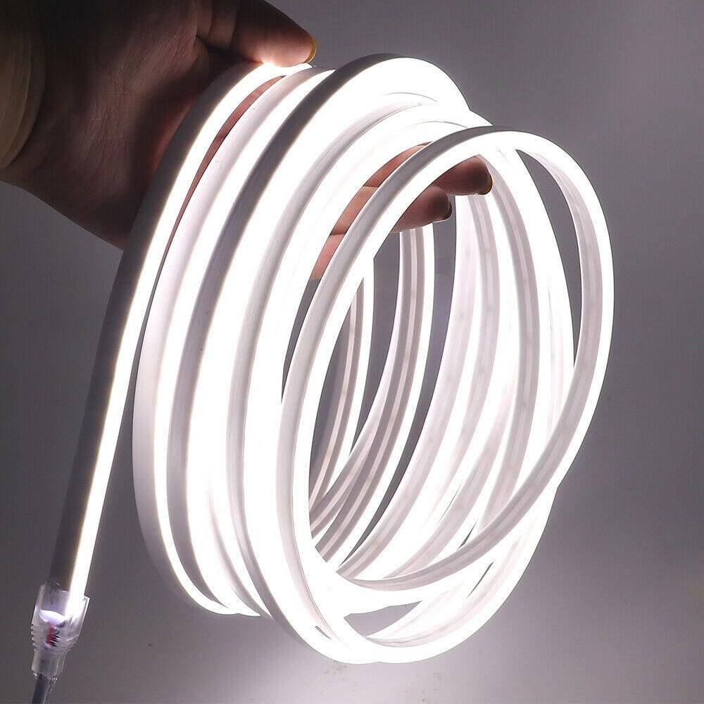 FUJİLED 220V Beyaz Işık Neon Led Fişli Tak Çalıştır 