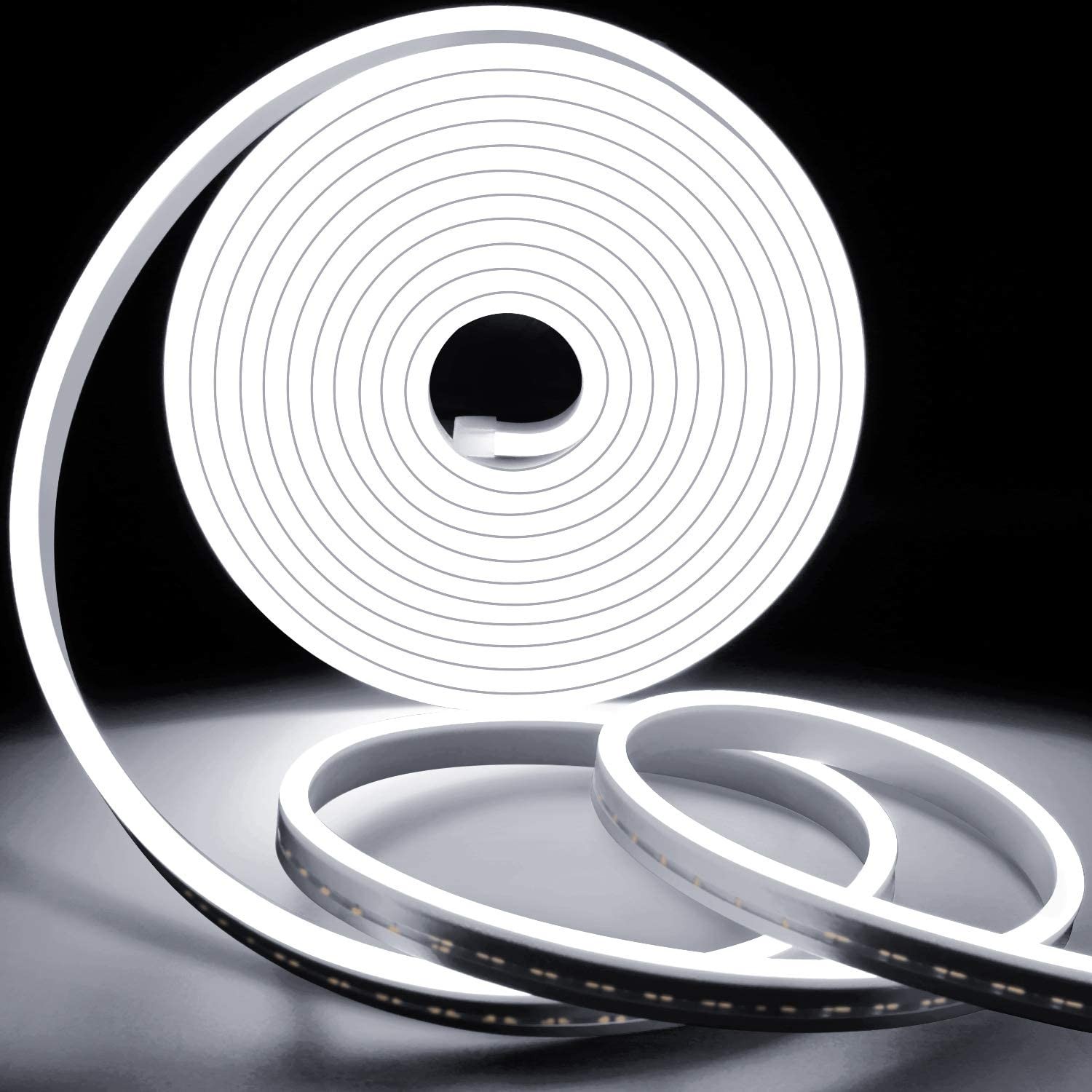 FUJİLED 12 Volt Neon Led Beyaz Işık Metrede 120 Ledli 