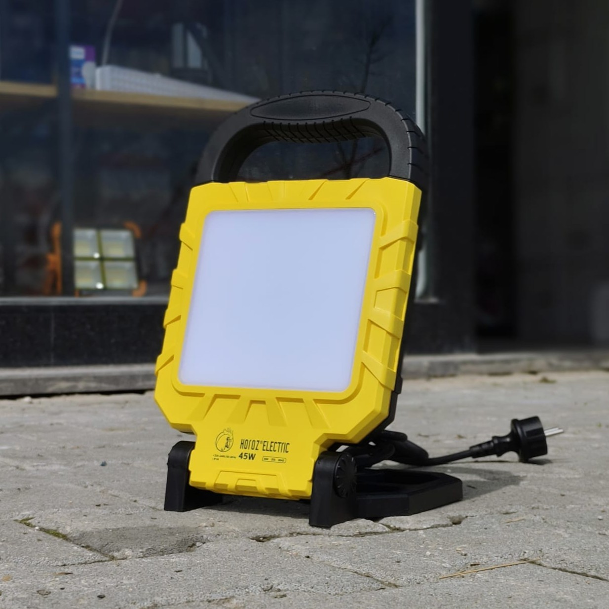 Horoz Elektrik Beyaz Işık 45W Taşınabilir Led Projektör 